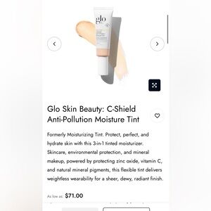 Glo Skin Beauty C-Shield Anti-Pollution Moisture Tint - Tan
